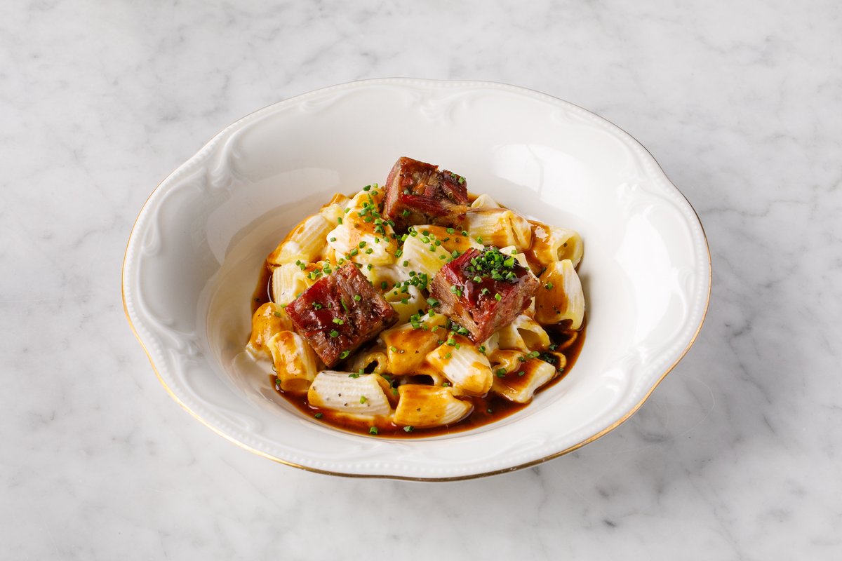 Паста с томленым ягненком